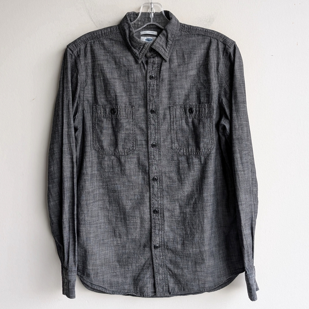 Men's Slim Fit 100% Cotton Button Down Shirt